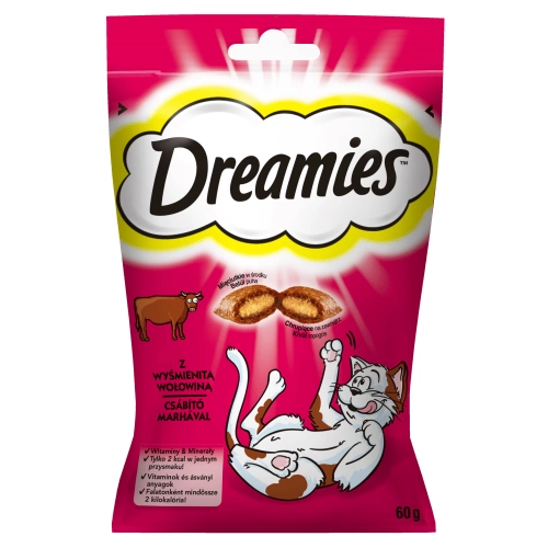 Dreamies Przysmak Dla Kota Z Wołowiną 60g