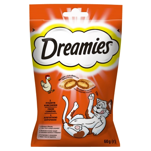 Dreamies Przysmak Dla Kota Z Kurczakiem 60g