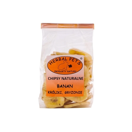 Herbal Pets Chipsy Naturalne Banan 75g