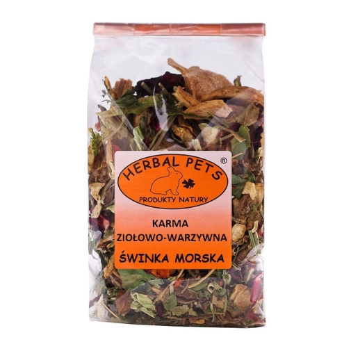 Herbal Pets Karma Ziołowo Warzywna Dla Świnki Morskiej 150g