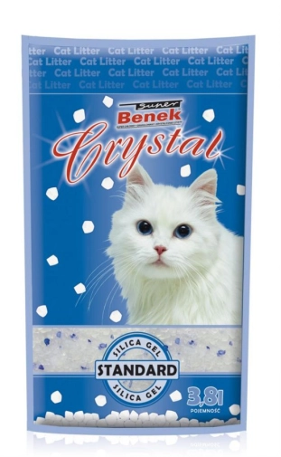 Benek Crystal Żwirek Silikonowy 3,8l / 1,8kg