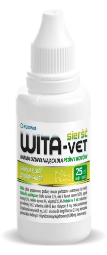 Wita-vet Regenerator Sierści 25ml