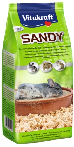 Vitakraft Sandy 1kg Pył Kąpielowy Dla Szynszyla