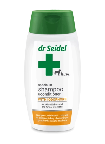Dr. Seidel Szampon Jodoforowy Z Odżywką 220ml