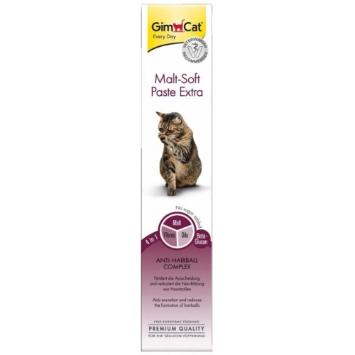 Gimcat Pasta Malt Soft Extra 20g Pasta Odkłaczająca  Dla Kota