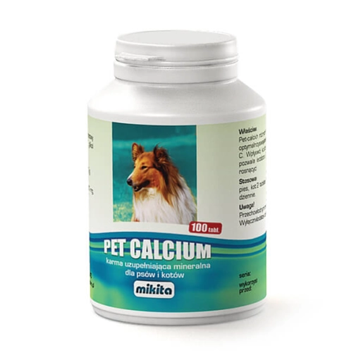 Mikita Pet-calcium 100 Tabletek