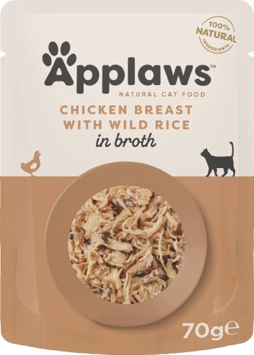 Applaws Saszetka Kura/Dziki Ryż 70g