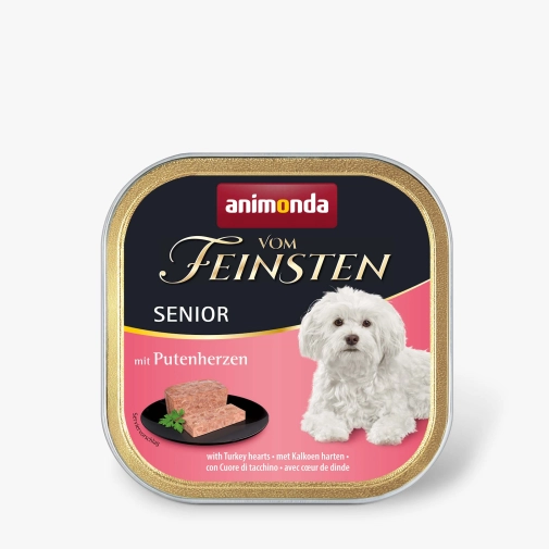 Karma Dla Psa Animonda Vom Feinsten Senior Serca Indycze 150g