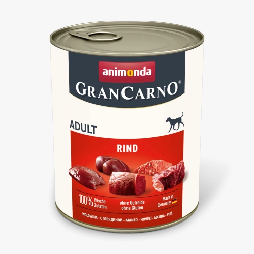 Karma Dla Psa Animonda Gran Carno Wołowina 800g
