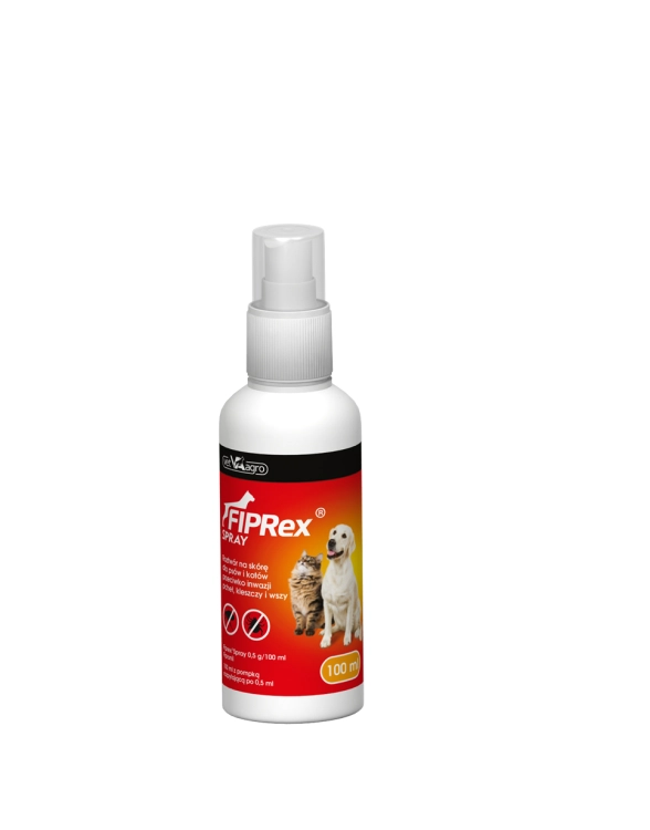 Fiprex Spray Przeciw Pchłom I Kleszczom 100ml