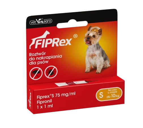 Fiprex Dla Psa S Do 10kg Ampułka 1ml