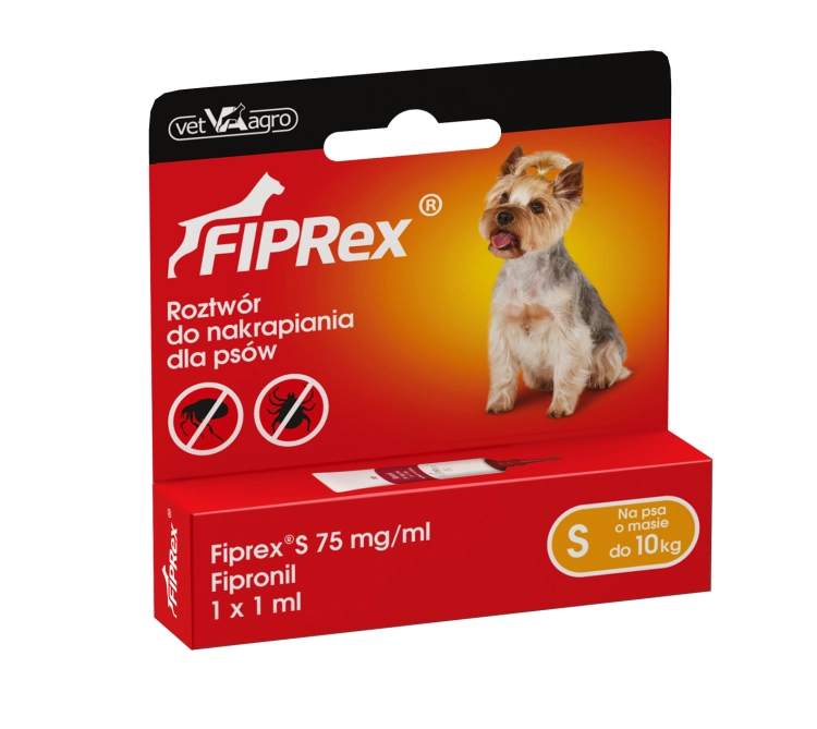Fiprex Dla Psa S Do 10kg Ampułka 1ml