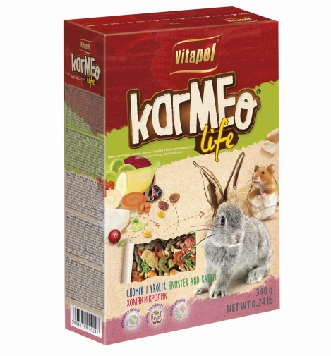Vitapol Pokarm Warzywno-Owocowy Dla Chomika i Królika 350g