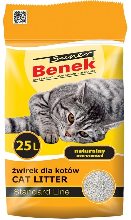 Super Benek Żółty Naturalny 25l