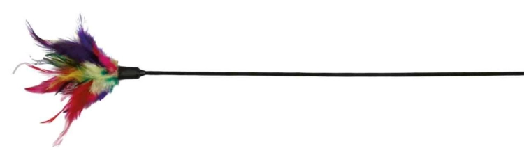 Trixie Zabawka Dla Kota Wędka Piórko Na Patyku 50cm