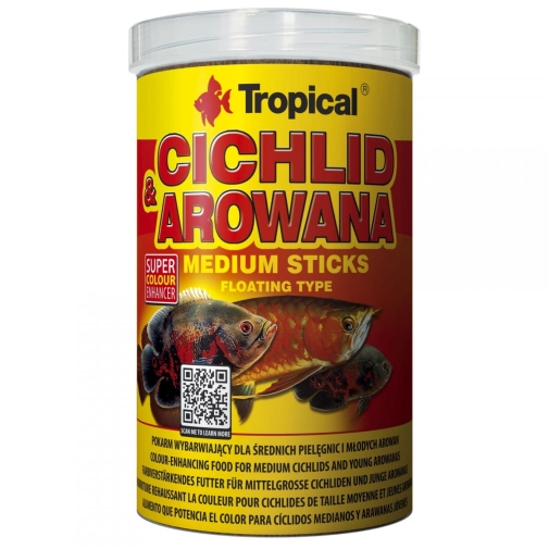 Tropical Cichlid&arowana Medium Sticks 250ml