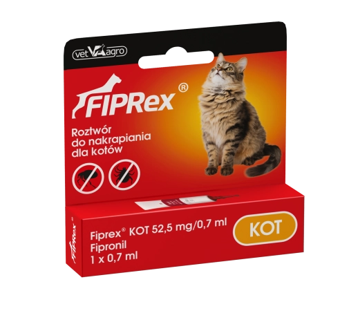 Fiprex Dla Kota Ampułka 0,7ml