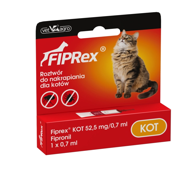 Fiprex Dla Kota Ampułka 0,7ml