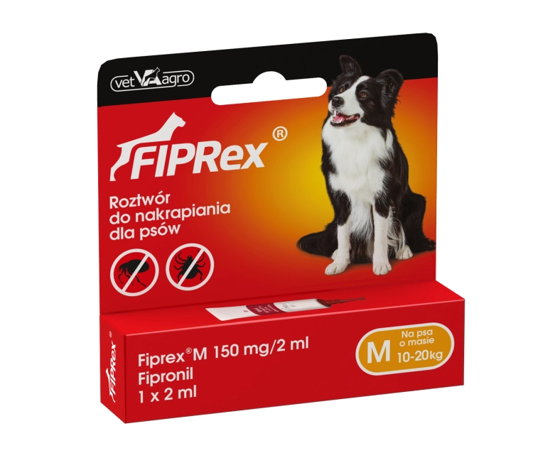 Fiprex Dla Psa M Od 10-20kg Ampułka 2ml