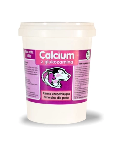 Calcium Z Glukozaminą Fioletowe 400g