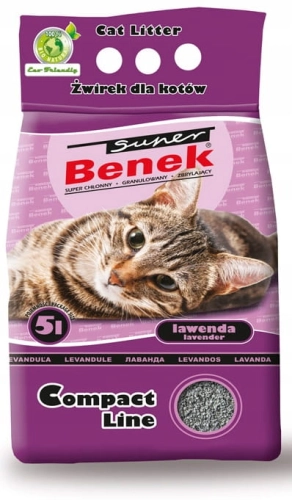 Super Benek Compact Zapachowy Lawenda 5l