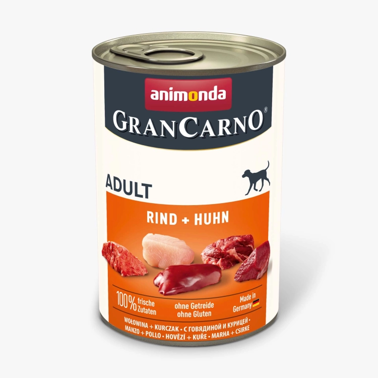 Karma Dla Psa Animonda Grancarno Wołowina Z Kurczakiem 400g