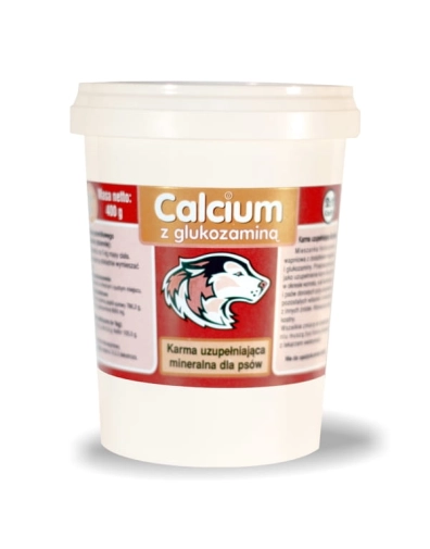 Calcium Z Glukozaminą Czerwone 400g