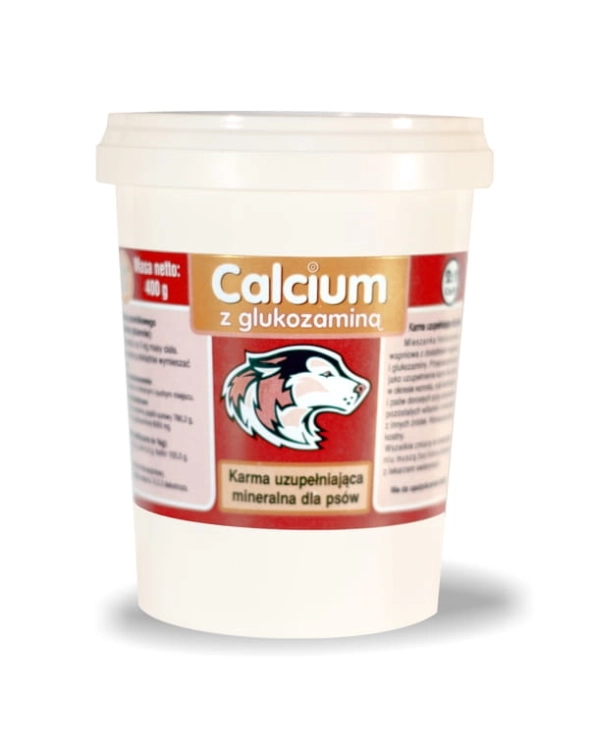 Calcium Z Glukozaminą Czerwone 400g