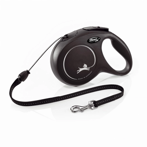 Flexi Smycz New Classic "M"- 8m Do 20kg, Czarna