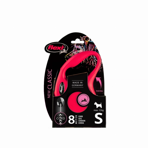 Flexi Smycz New Classic "S" - 8m Do 12kg, Czerwona
