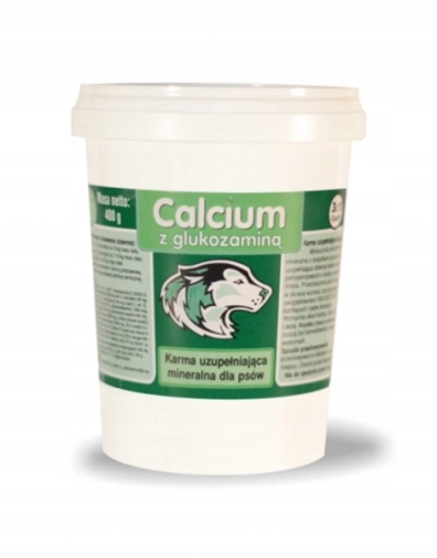 Calcium Z Glukozaminą Zielone 400g