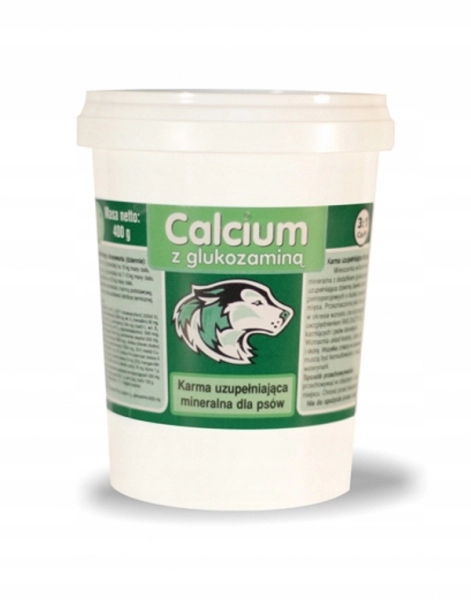 Calcium Z Glukozaminą Zielone 400g