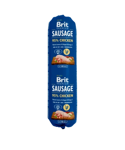 Karma Dla Psa Brit Sausage Kurczak 800g