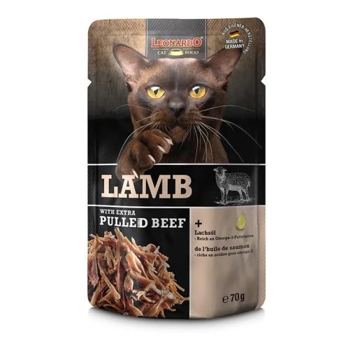 Leonardo Pulled Beef Extra Szarpane Mięso Z Jagnięciny Saszetka 70g
