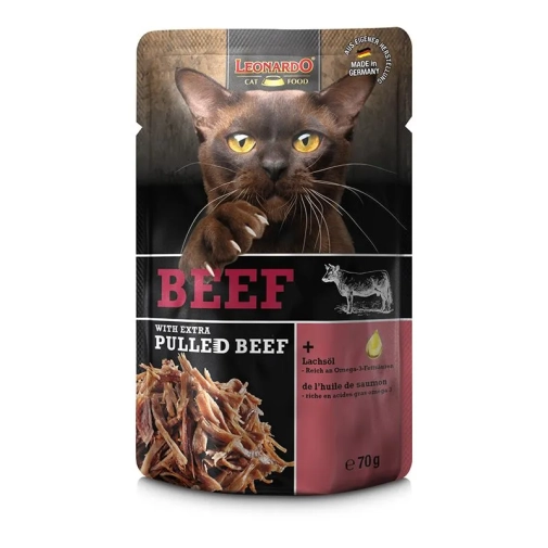 Leonardo Pulled Beef Extra Szarpane Mięso Z Wołowiny Saszetka 70g