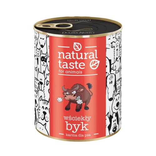 Natural Taste Dla Psa Danie Z Wołowiny 800g