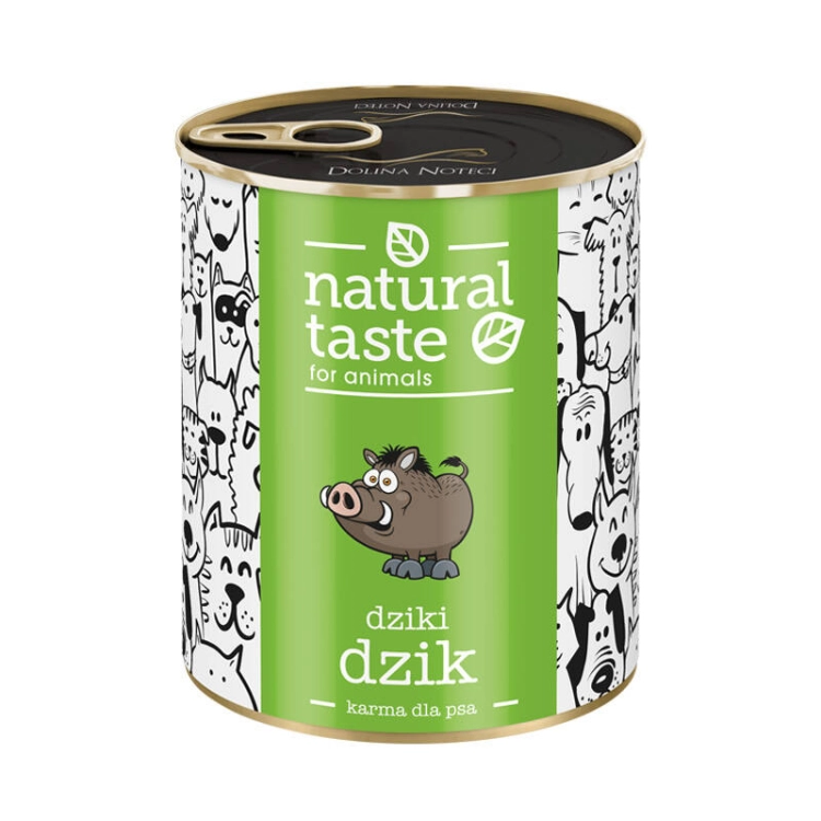 Natural Taste Dla Psa Danie Z Dziczyzny 800g
