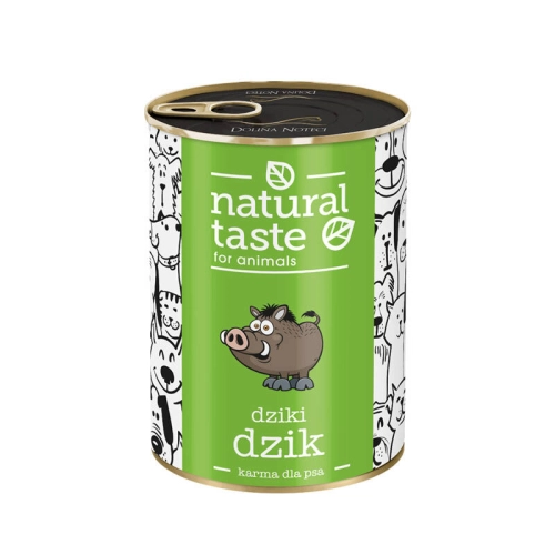 Natural Taste Dla Psa Danie Z Dziczyzny 400g