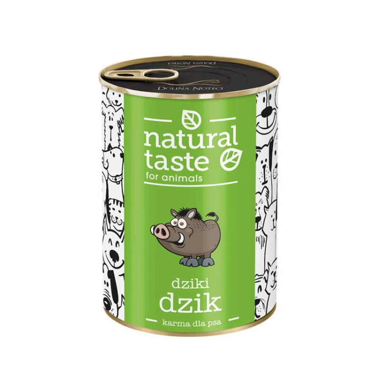Natural Taste Dla Psa Danie Z Dziczyzny 400g