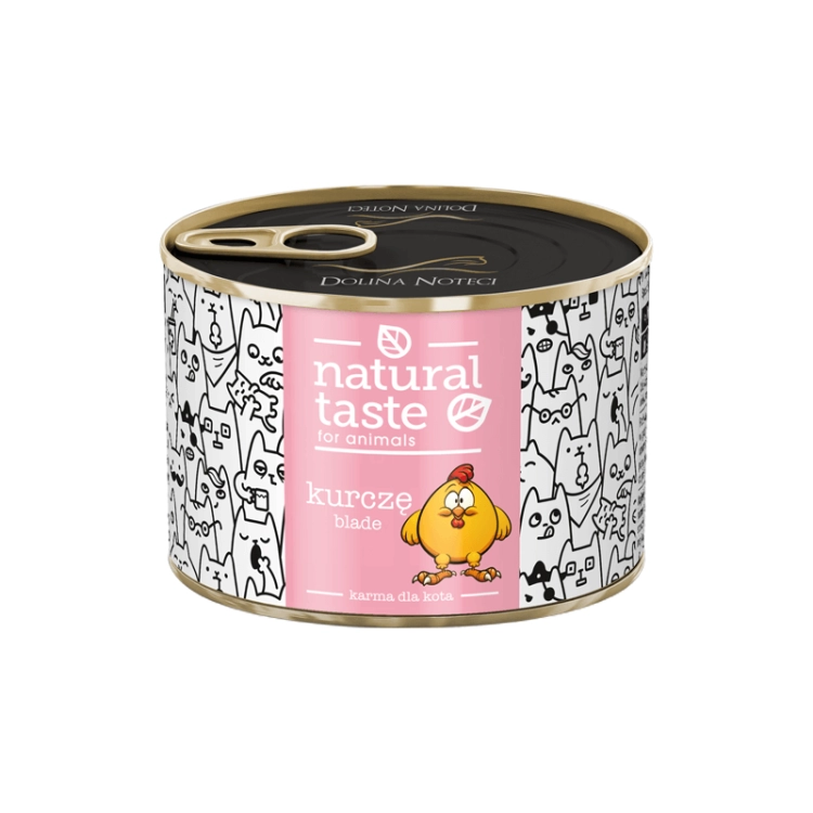 Natural Taste Dla Kota Danie Z Kurczaka 185g