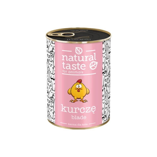 Natural Taste Dla Kota Danie Z Kurczaka 400g