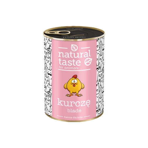 Natural Taste Dla Kota Danie Z Kurczaka 400g