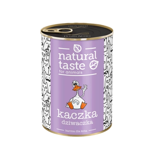 Natural Taste Dla Kota Danie Z Kaczki 400g