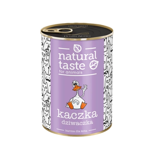 Natural Taste Dla Kota Danie Z Kaczki 400g
