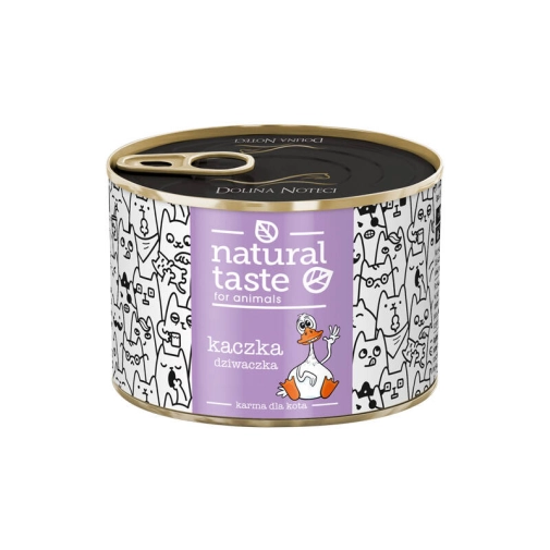 Natural Taste Dla Kota Danie Z Kaczki 185g