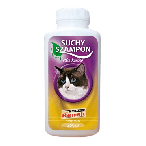 \Benek Suchy Szampon Dla Kota Pielęgnacyjny 250ml