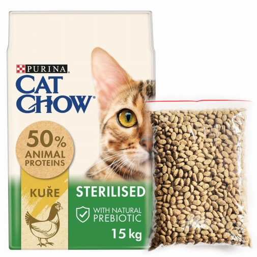 Cat Chow Sterilised Kurczak Waga 400g