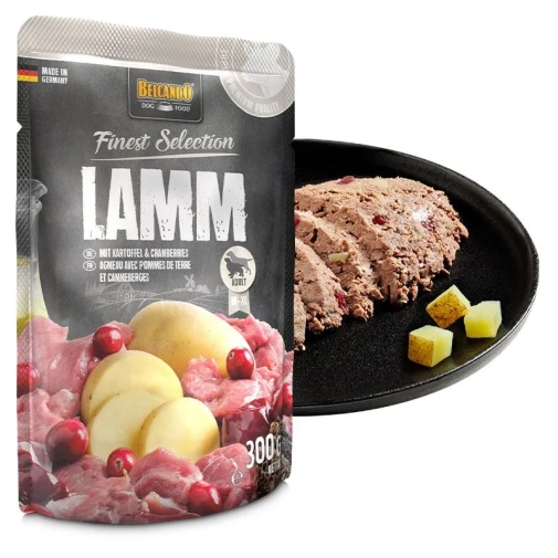 Belcando Saszetka Jagnięcina Z Żurawiną I Ziemniakami 300g