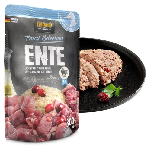 Belcando Saszetka Kaczka Z Żurawiną I Ryżem 300g