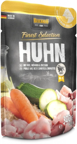 Belcando Saszetka Kurczak Z Marchewką, Cukinią I Ryżem 300g